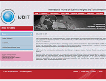 Tablet Screenshot of ijbit.org